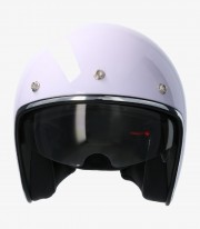 Shiro SAGA Solid white Open face Helmet