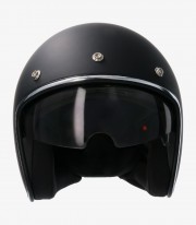 Shiro SAGA Solid matt black Open face Helmet