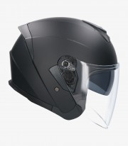 Shiro SH-451 Osaka Solid matt black Open face Helmet