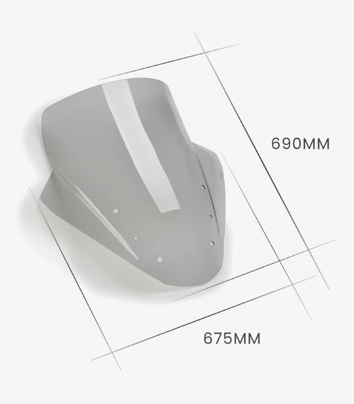 Cúpula Puig Touring BMW R1250RT Ahumado 20774H 20774H