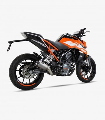 Escape Ixil RC para KTM Duke / RC 125 del 2017-20 color Acero