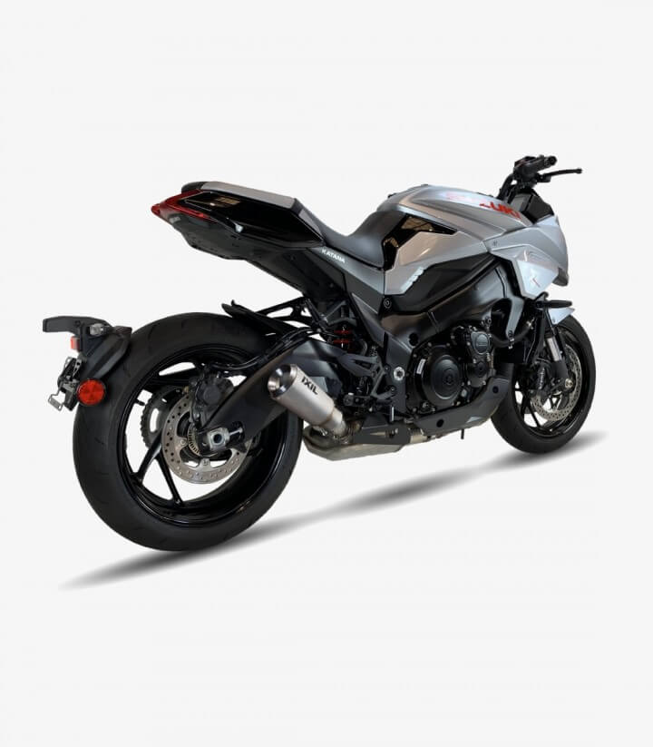 Ixil RC exhaust for Suzuki GSX 1000 S/F 2017-20 color Steel