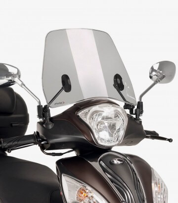 Puig Trafic Smoked Windshield for Scooters 9501H