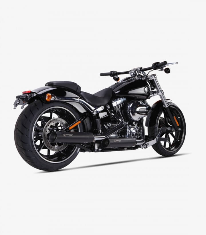 Escape Ixil HC1-3B para Harley Davidson Softail Breakout del 2013-16 color Negro