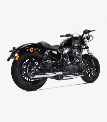 Escape Ironhead HC1-3C para Harley Davidson Sportster XL 883 2004-2013 color Cromado