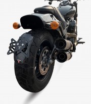 Ixil HC2-2B exhaust for Harley Davidson Fat Bob 2018-20 color Black