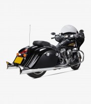 Ixil HC2-1C exhaust for Indian Chieftain 2015-20 color Chrome plated