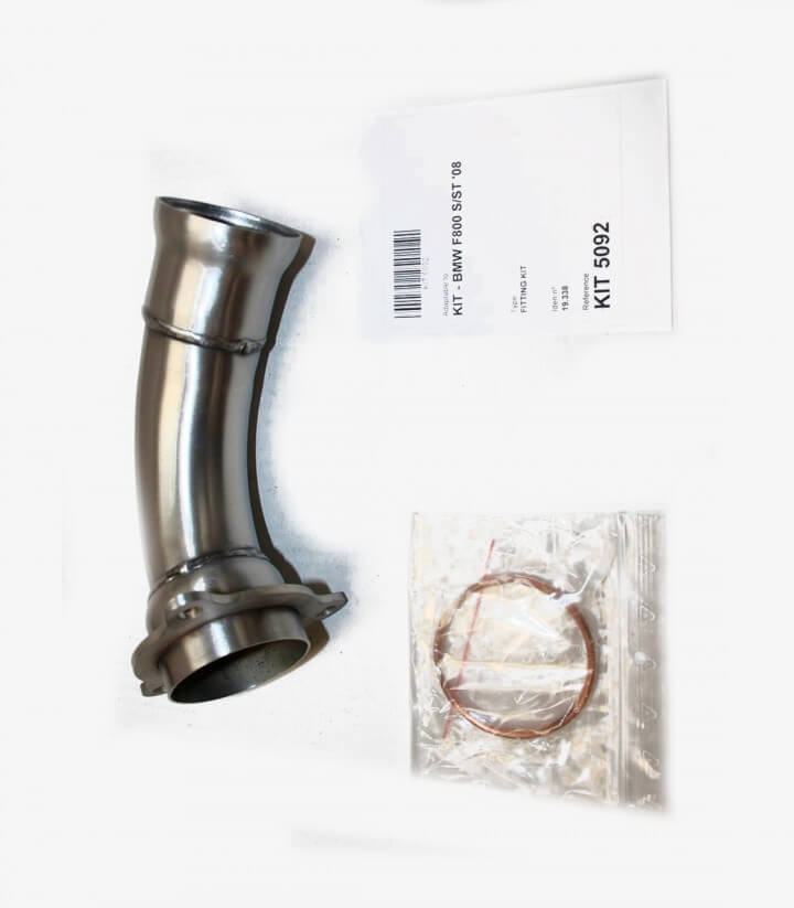 Escape Ixil SOVE para BMW F 800 S del 2006-09 color Acero