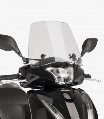 Puig Trafic Smoked Windshield for Scooters 9384H