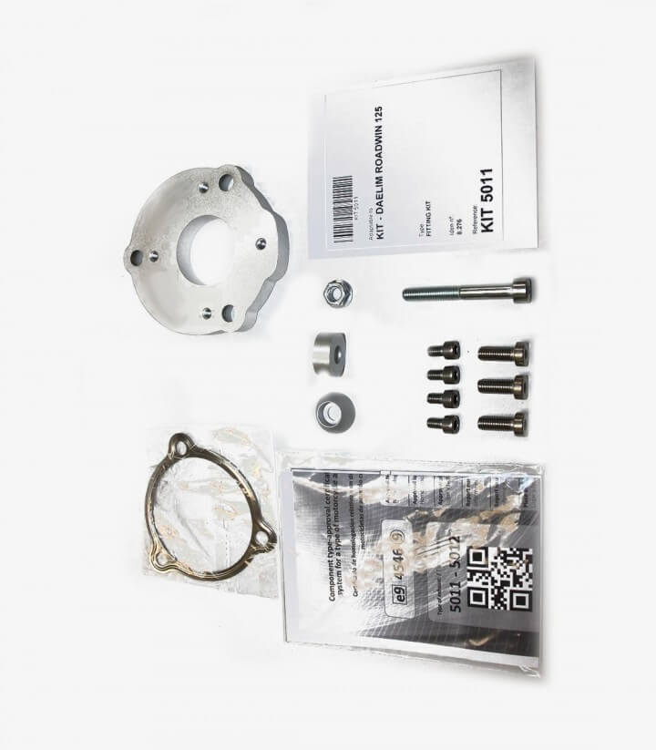 Escape Ixil SOVE para Daelim Roadwin 125 color Acero