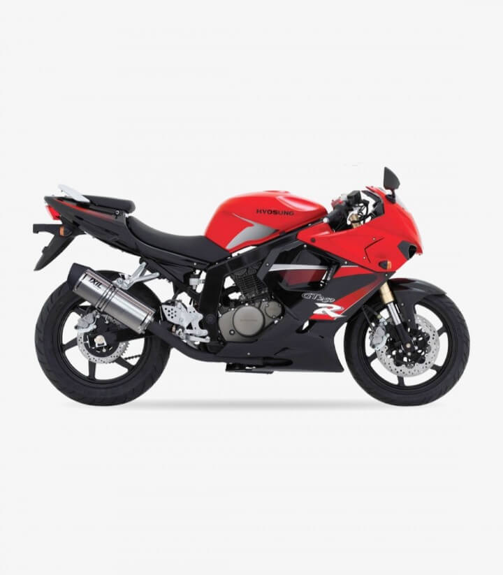 Escape Ixil SOVE para Hyosung GT 125 Comet color Acero