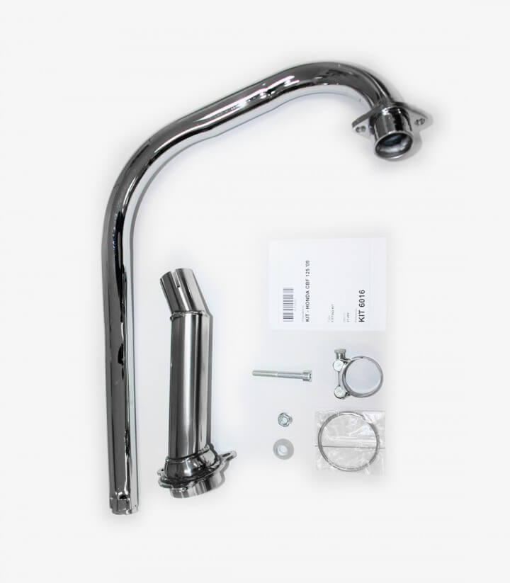 Ixil SOVE exhaust for Honda CBF 125 2009-15 color Steel