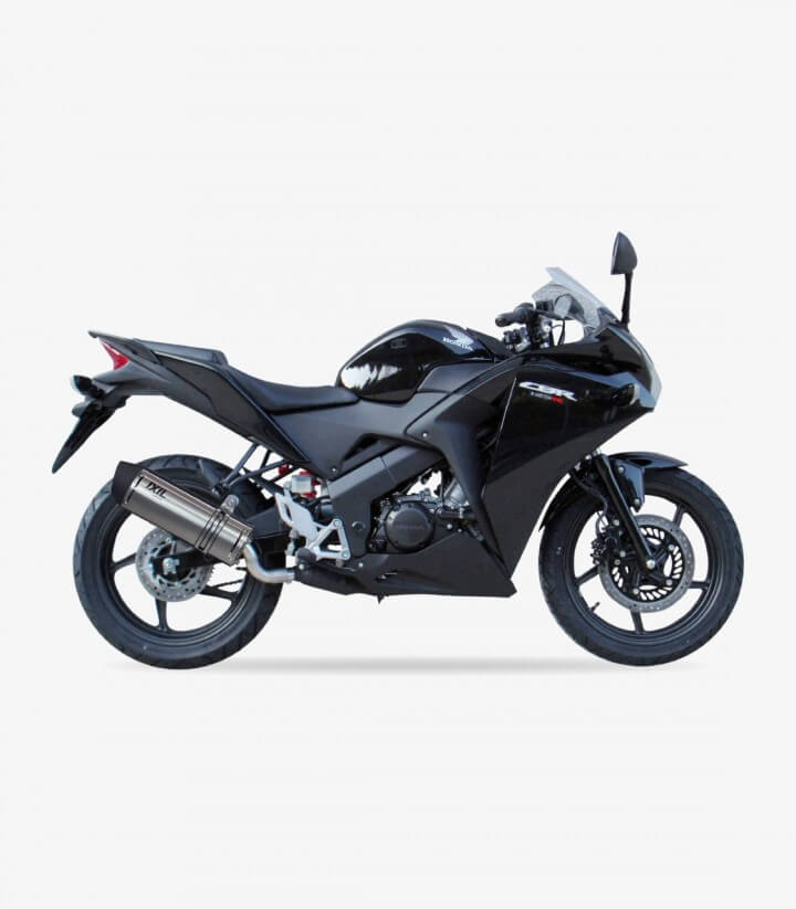 Escape Ixil SOVE para Honda CBR 125 R del 2011-15 color Acero