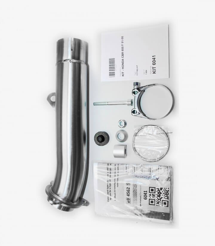 Escape Ixil SOVE para Honda CBR 600 F del 1991-98 color Acero