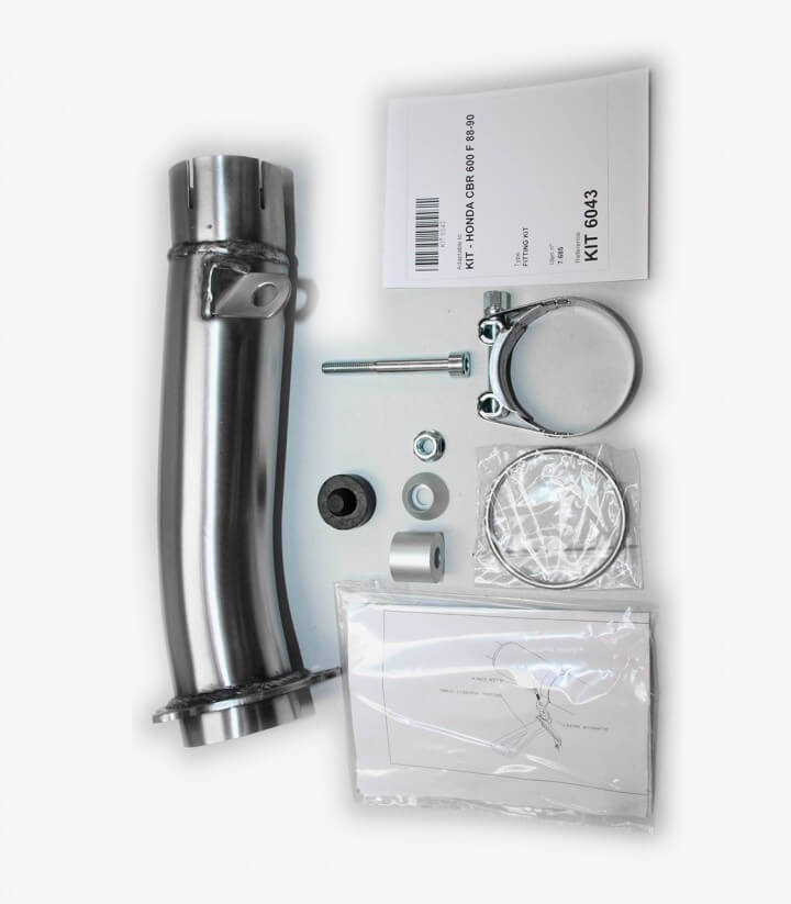 Ixil SOVE exhaust for Honda CB 600 F/S Hornet 2007-14 color Steel