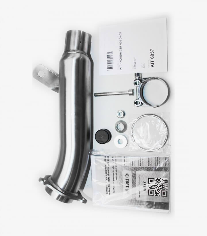 Escape Ixil SOVE para Honda CBF 600 del 2004-11 color Acero