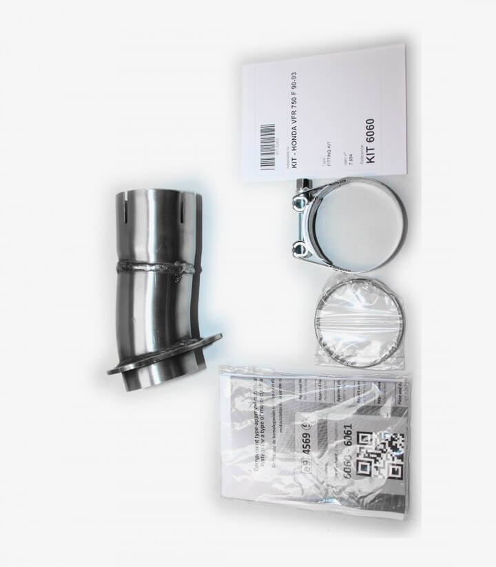 Escape Ixil SOVE para Honda VFR 750 F del 1990-93 color Acero