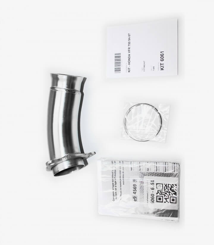 Escape Ixil SOVE para Honda VFR 750 F del 1994-97 color Acero