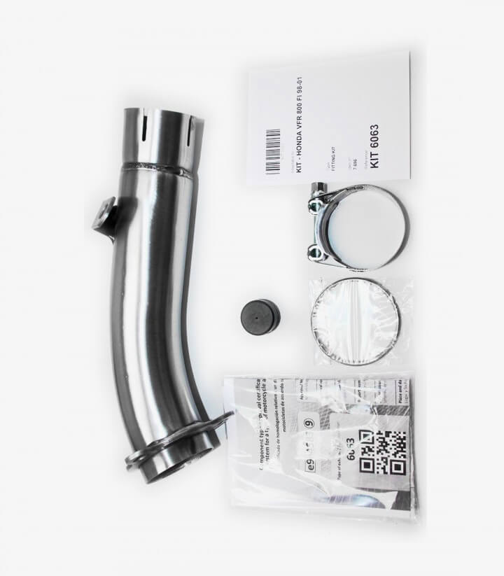 Escape Ixil SOVE para Honda VFR 800 FI del 1998-01 color Acero