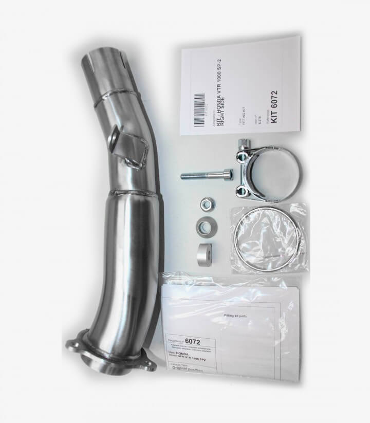 Ixil SOVE exhaust for Honda VTR 1000 SP2 color Steel