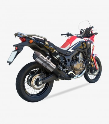 Escape Ixil SOVE para Honda CRF 1000 L Africa Twin del 2016-19 color Acero