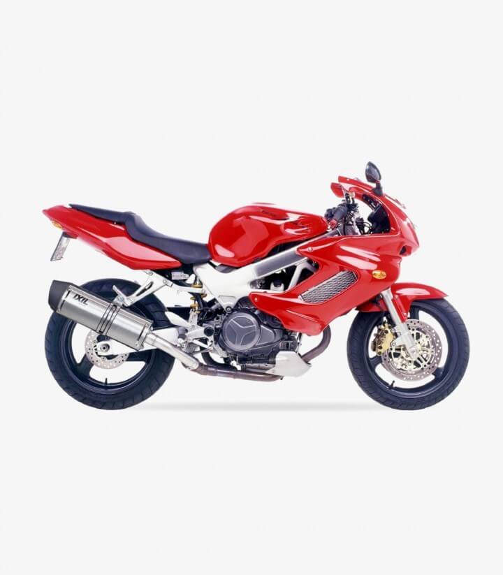 Auspuff OH6088VSE+OH6089VSE Ixil SOVE Stahl für Honda VTR 1000 F (97-05)