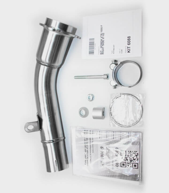 Escape Ixil SOVE para Honda VTR 1000 F del 1997-05 color Acero