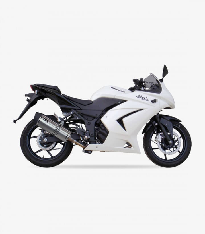Escape Ixil SOVE para Kawasaki Ninja 250 R del 2008-12 color Acero