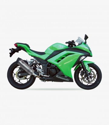 Escape Ixil SOVE para Kawasaki Ninja 250/300 R del 2013-15 color Acero