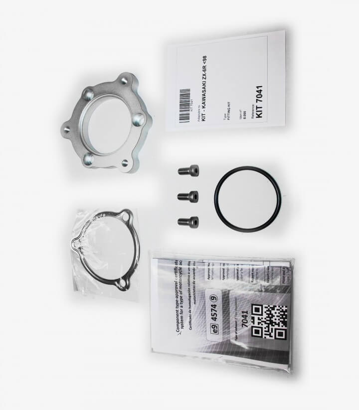 Escape Ixil SOVE para Kawasaki ZX-6 R Ninja del 1994-97 color Acero