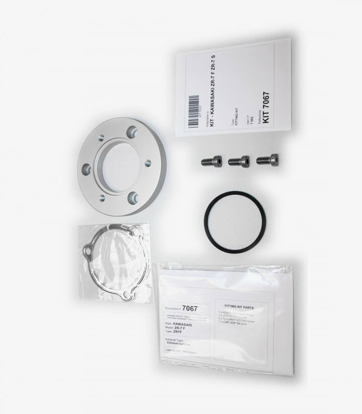 Escape Ixil SOVE para Kawasaki ZR-7 F/S color Acero