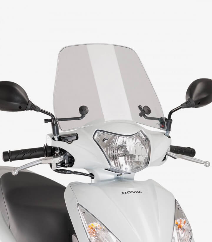 Parabrisas Puig modelo Trafic para scooters color Ahumado