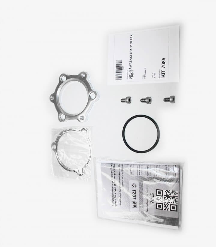 Auspuff OK7085VSE Ixil SOVE Stahl für Kawasaki ZRX 1100 - ZRX 1100 II