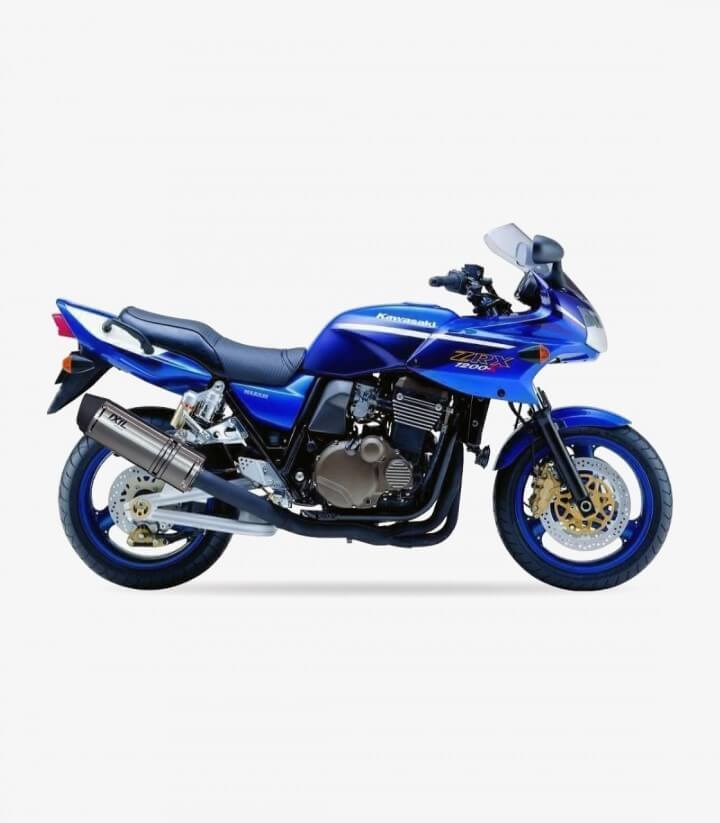 Auspuff OK7089VSE Ixil SOVE Stahl für Kawasaki ZRX 1200 S - R (01-07)