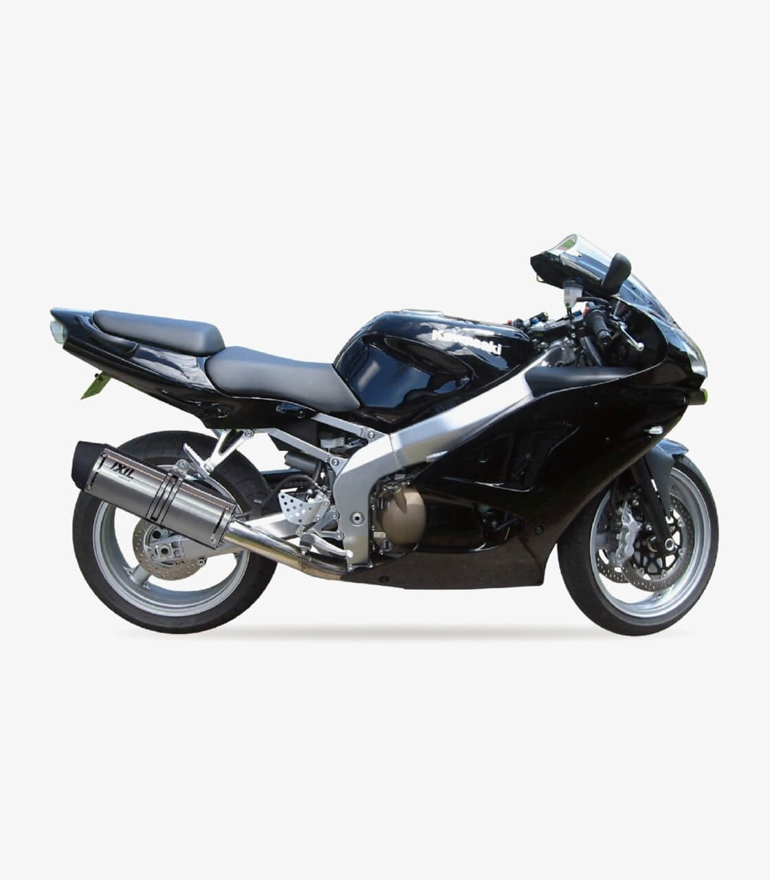 NEW低価IXIL(イクシル) カワサキ ZX 636 R (02) ZX636A SLIP ON SOVS-オーバルタイプ マフラー関連パーツ（社外）