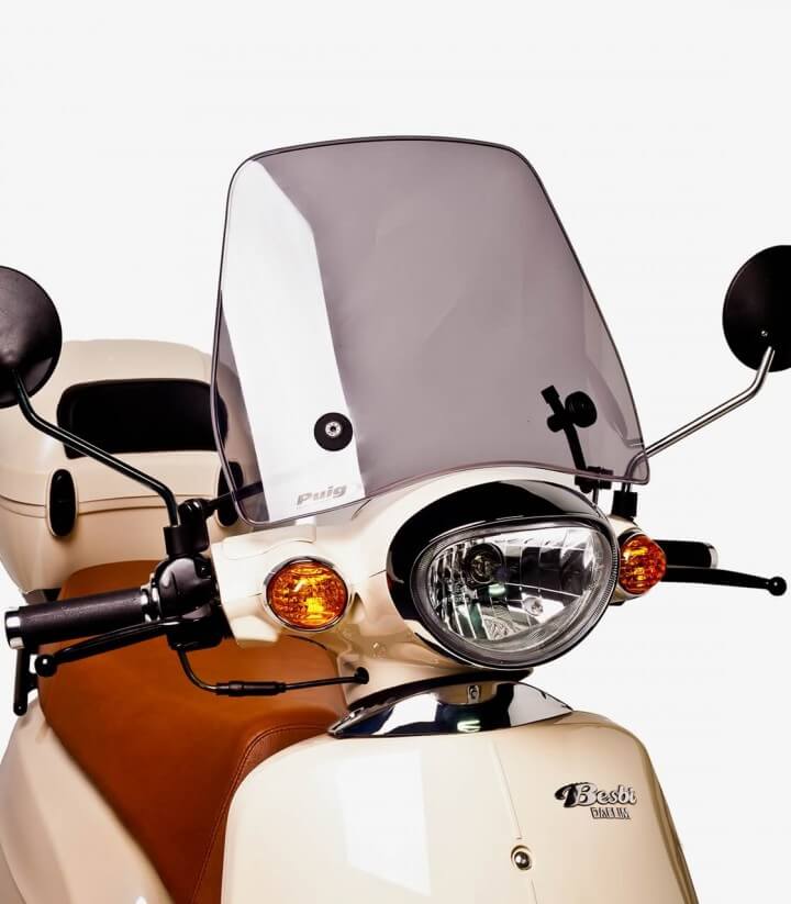 Parabrisas Puig modelo Trafic para scooters color Ahumado