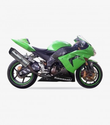 Escape Ixil SOVE para Kawasaki ZX 10 R del 2004-05 color Acero