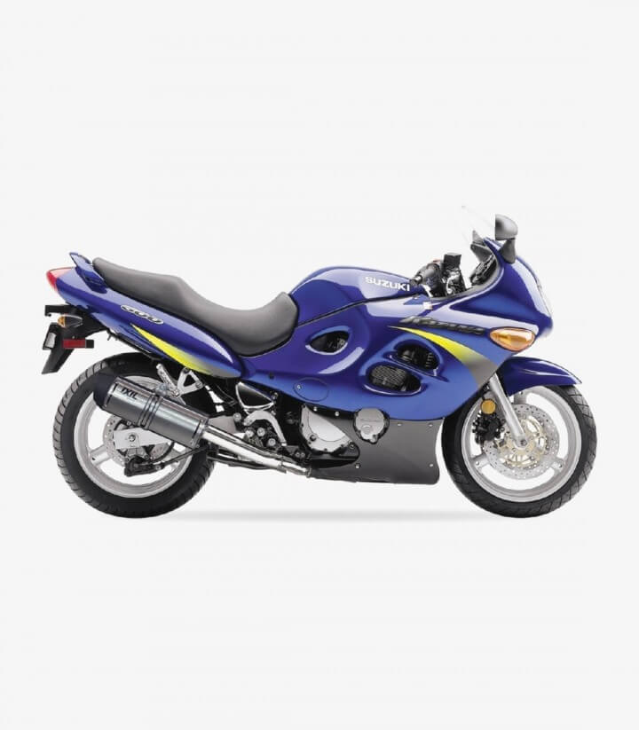 Escape Ixil SOVE para Suzuki GSX 600/750 F del 1998-05 color Acero