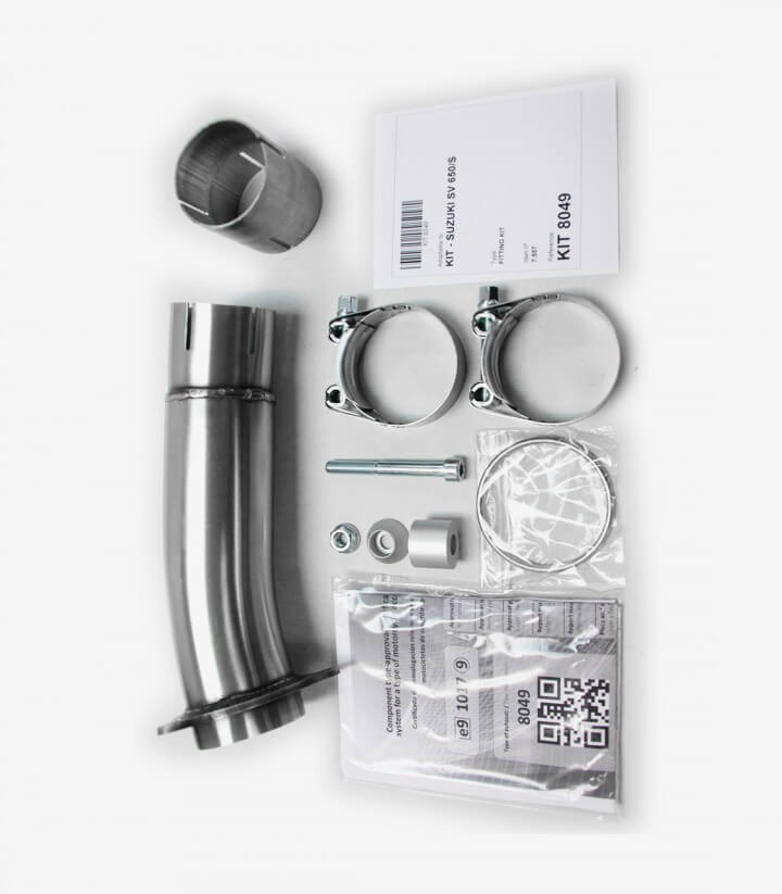 Escape Ixil SOVE para Suzuki SV 650/S del 1999-03 color Acero