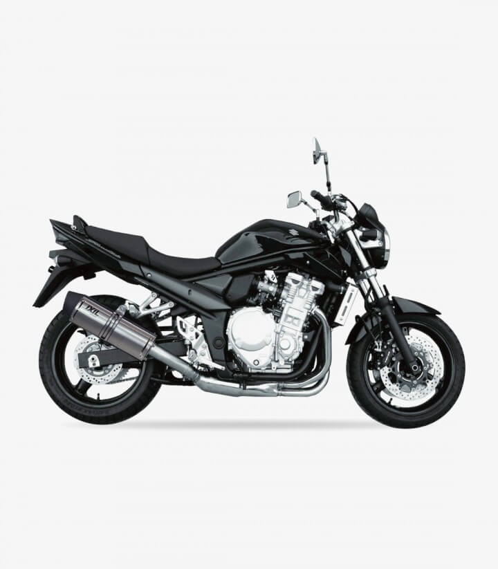 Escape Ixil SOVE para Suzuki GSF 650 N/S Bandit 2007-15 color Acero