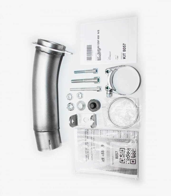 Escape Ixil SOVE para Suzuki GSF 650 N/S Bandit 2007-15 color Acero