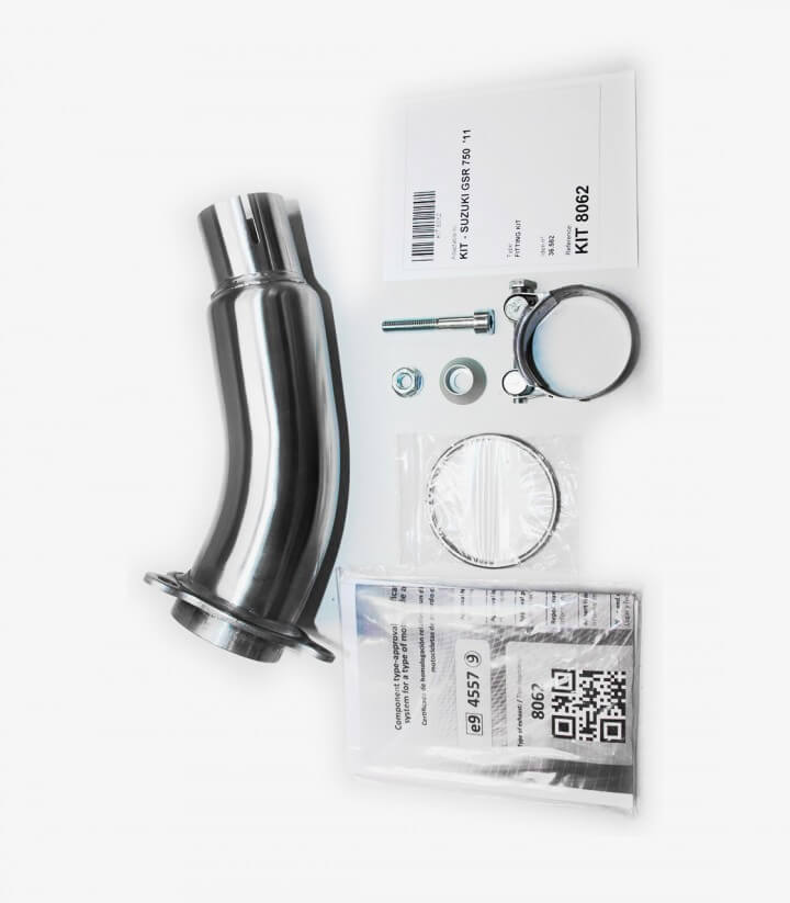 Escape Ixil SOVE para Suzuki GSR 750 2011-16 color Acero