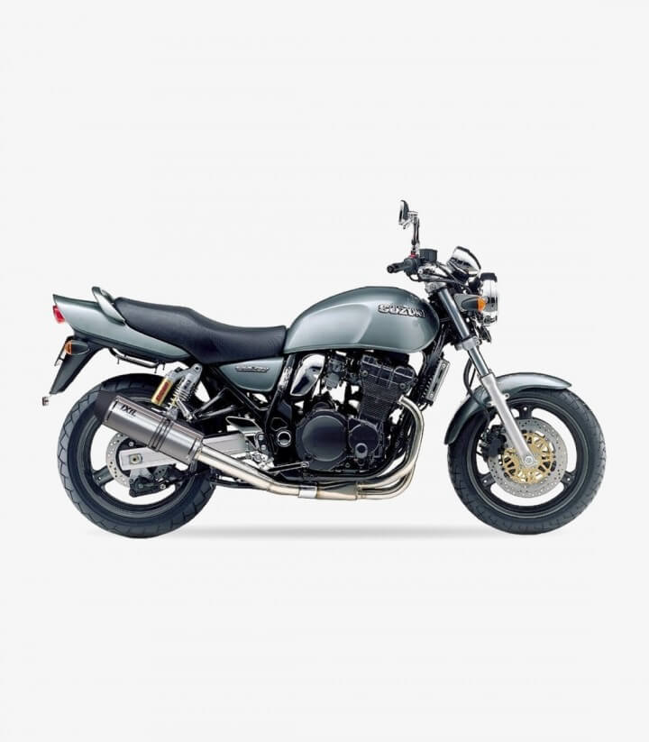 Escape Ixil SOVE para Suzuki GSX 750 Naked del 1997-03 color Acero