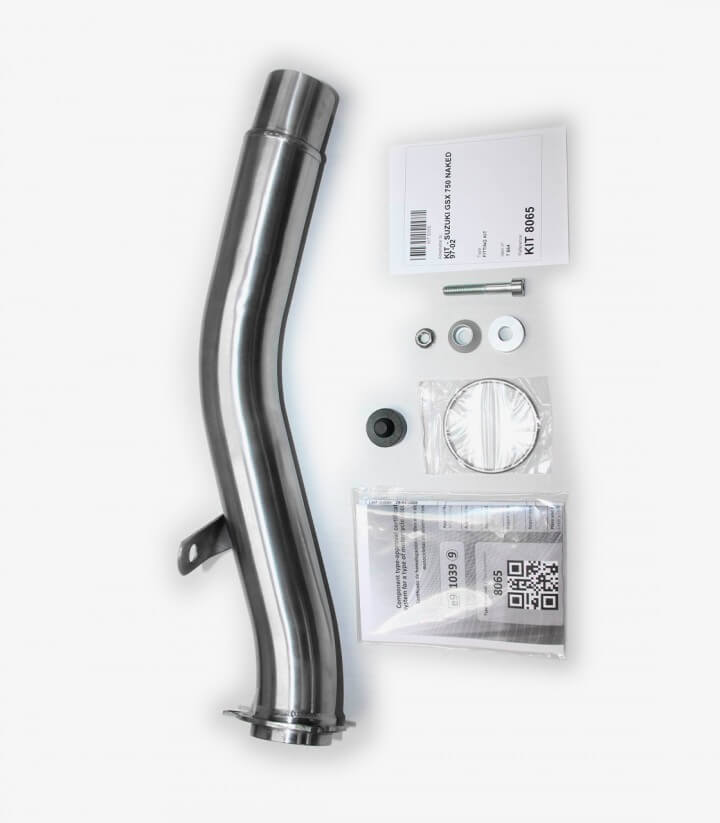 Escape Ixil SOVE para Suzuki GSX 750 Naked del 1997-03 color Acero