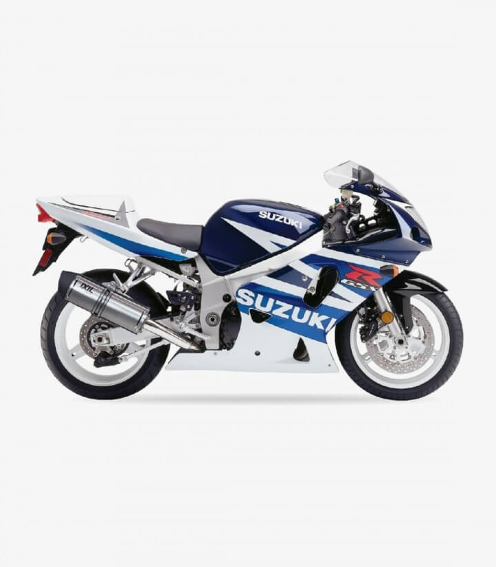 Escape Ixil SOVE para Suzuki GSX 600 2001-05 color Acero