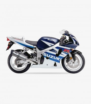 Auspuff OS8067VSE Ixil SOVE Stahl für Suzuki GSX 600 R (01-05), GSX 750 R (00-05)