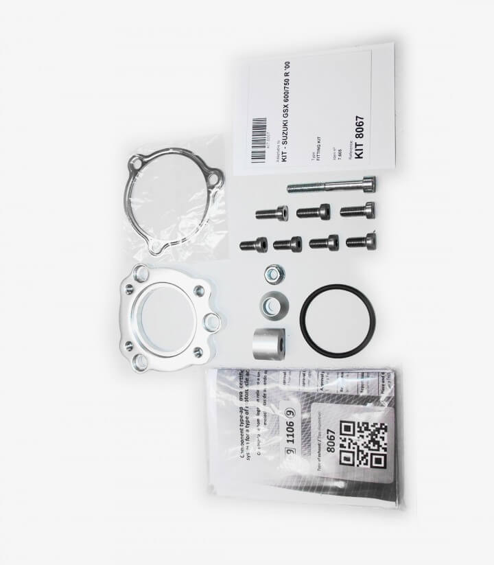 Escape Ixil SOVE para Suzuki GSX 600 2001-05 color Acero