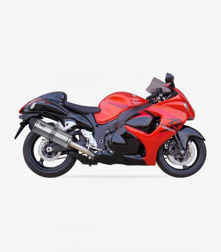 Auspuff OS8072VSE+OS8073VSE Ixil SOVE Stahl für Suzuki GSX 1300 R Hayabusa (08-16)