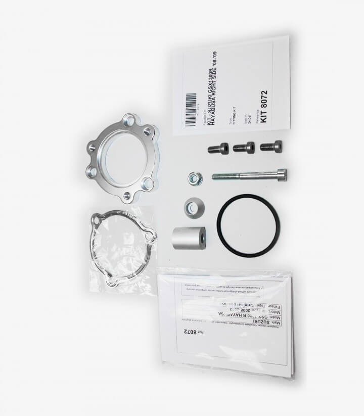 Auspuff OS8072VSE+OS8073VSE Ixil SOVE Stahl für Suzuki GSX 1300 R Hayabusa (08-16)