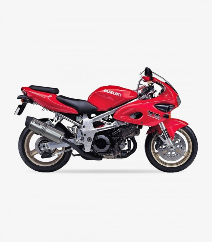 Escape Ixil SOVE para Suzuki Tl1000S del 1997-01 color Acero